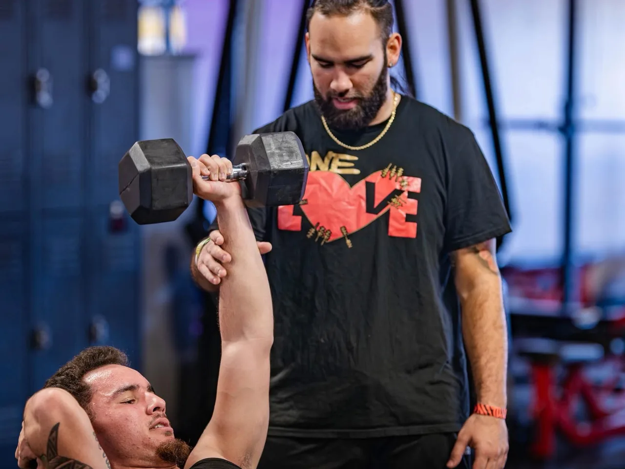 Coach Mugz training at Fitness Explosion